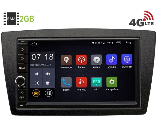 Lada Granta, Kalina II 2013-2018 Canbox 2871-RP-LDGR-07 Android 8.1 7 дюймов (4G LTE 2GB)
