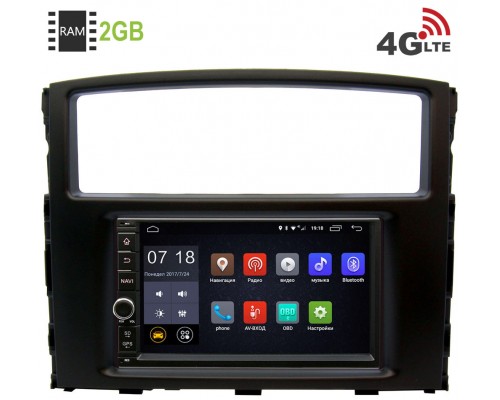Mitsubishi Pajero IV 2006-2018 Canbox 1968-RP-MMPJ7Xc-24 Android 8.1 (4G LTE 2GB)