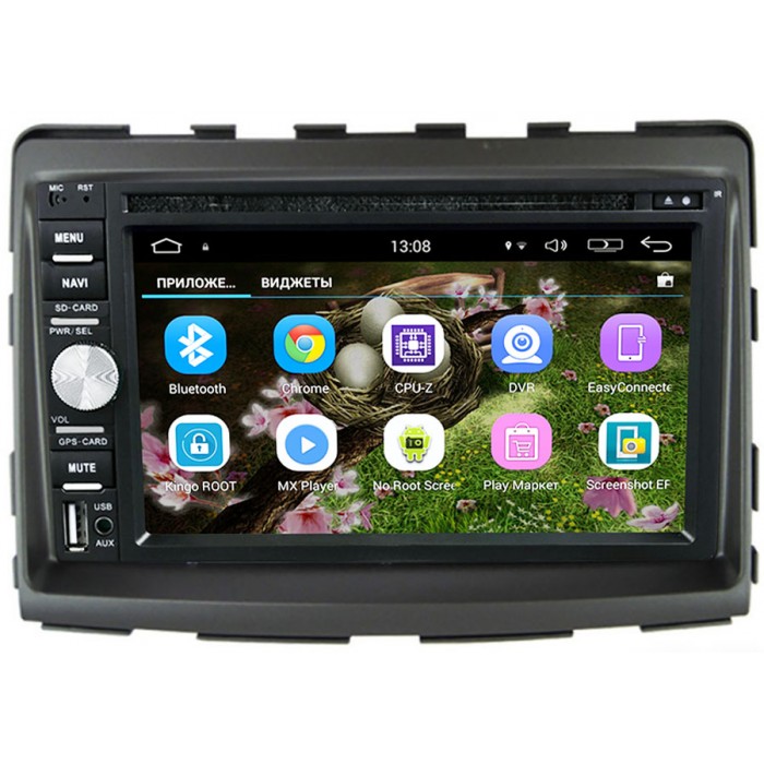 Магнитола в штатное место для SsangYong Stavic, Rodius 2013-2018 Canbox 1958-RP-SYRD-15 на Android 5.1.1