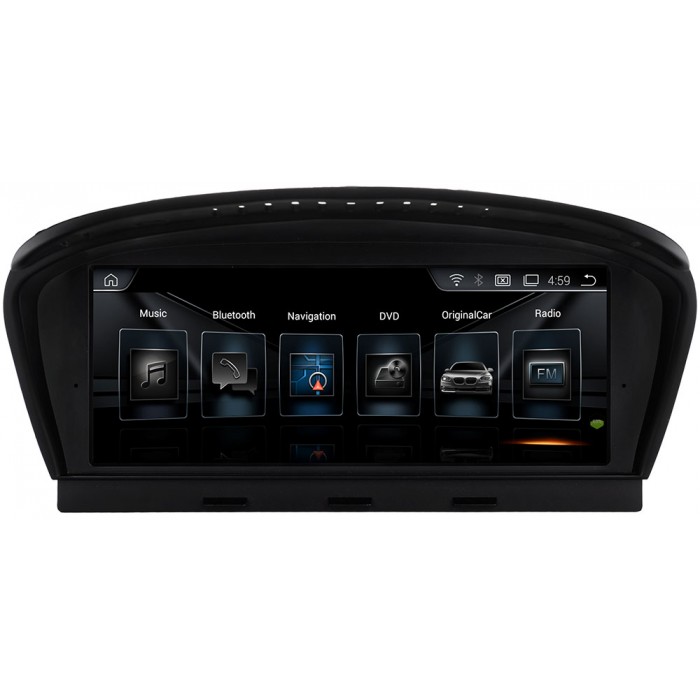 Штатная автомагнитола Radiola TC-8233 для BMW 5 (E60, E61, E62), 6 (E63, E64), 3 (E90, E91, E92) на Android 9.1