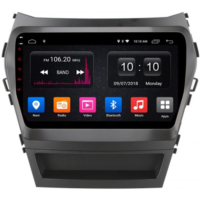 Штатная автомагнитола Roximo Ownice G10 S9703E для Hyundai Santa Fe III 2012-2018 на Android 8.1