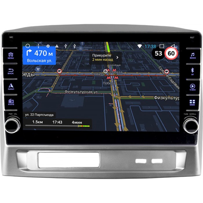 Штатная магнитола Geely MK 2006-2013 OEM BRK9-1680 1/16 Android 10