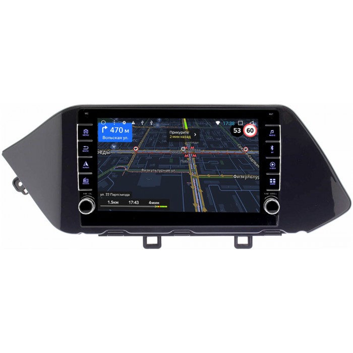 Штатная магнитола Hyundai Sonata VIII (DN8) 2019-2021 OEM BRK9-317 1/16 на Android 10