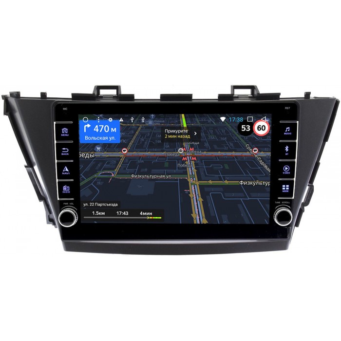 Штатная магнитола Toyota Prius Alpha 2011-2014 (правый руль) OEM BRK9-TO296N 1/16 на Android 10