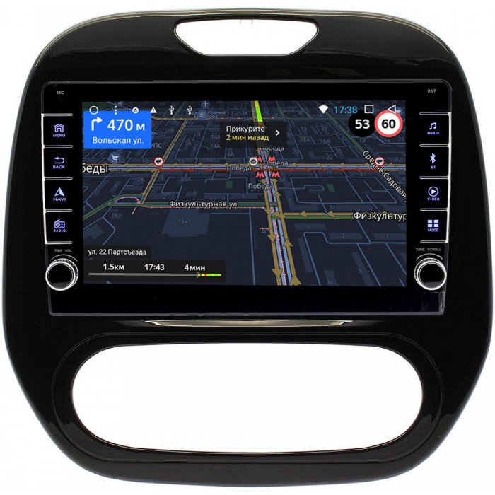 Штатная магнитола Renault Kaptur 2016-2021 (печка) OEM BRK9-9186 1/16 на Android 10