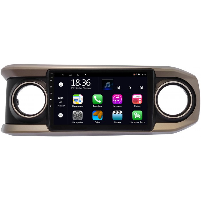 Штатная магнитола OEM MX10-TO504T для Toyota Tacoma III 2015-2022 (черная) 4/64 на Android 10 CarPlay