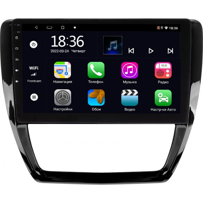 Штатная магнитола OEM MT10-043 для Volkswagen Jetta 2010-2018 (глянец) на Android 10 CarPlay