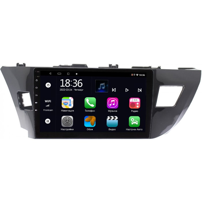 Штатная магнитола Toyota Corolla XI 2012-2016 OEM MT10-1005 2/32 на Android 10 CarPlay (для авто без камеры)