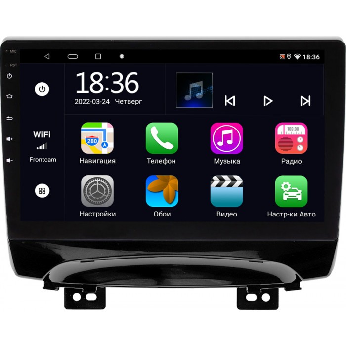 Штатная магнитола OEM MT10-1146 для JAC S3 2014-2022 на Android 10 CarPlay