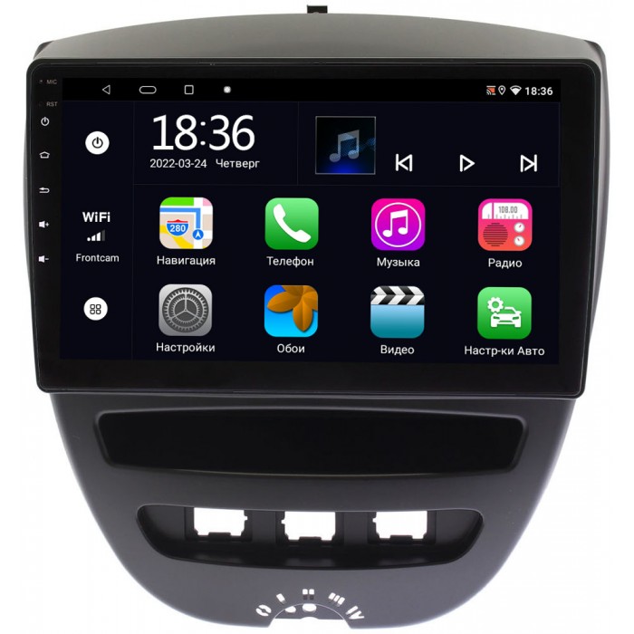 Штатная магнитола Toyota Aygo 2005-2014 OEM MT10-1152 2/32 на Android 10 CarPlay