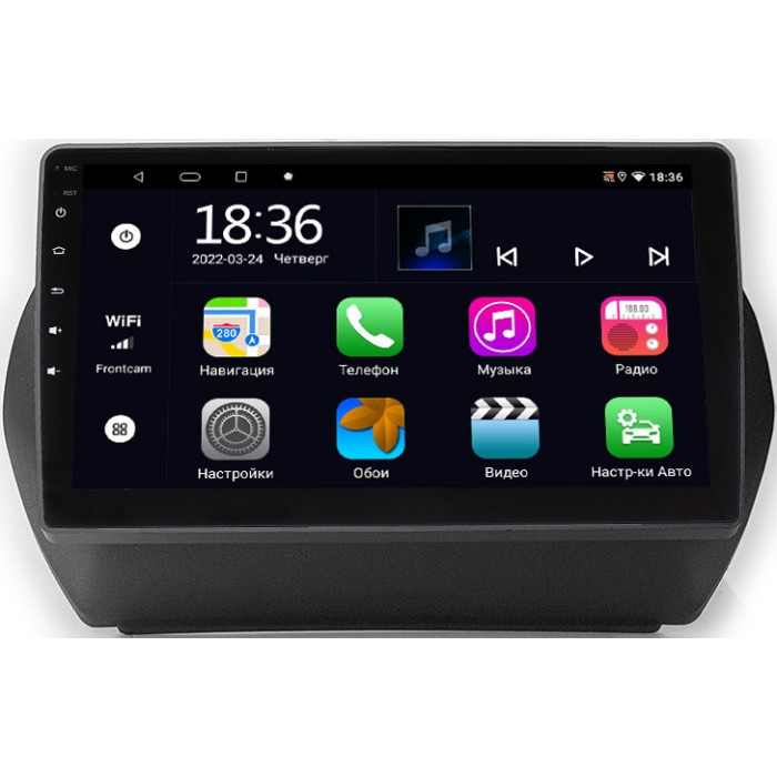 Штатная магнитола OEM MT10-1165 для Fiat Fiorino 3 (2007-2022) на Android 10 CarPlay