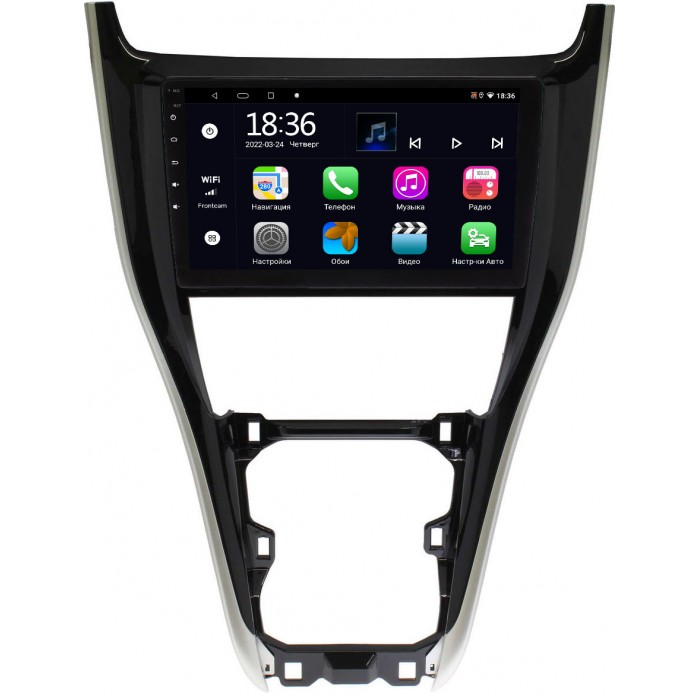 Штатная магнитола OEM MT10-1227 для Toyota Harrier III (XU60) 2017-2021 на Android 10 CarPlay