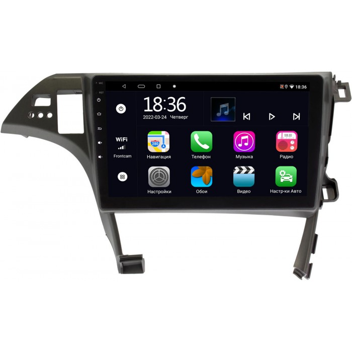 Штатная магнитола OEM MT10-1231 для Toyota Prius III (XW30) 2009-2015 (левый руль) на Android 10 CarPlay