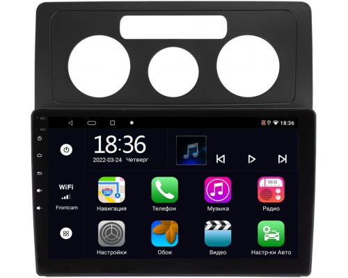 Volkswagen Caddy 3 (2004-2015) (с кондиционером) OEM MT10-3360 2/32 на Android 10 CarPlay