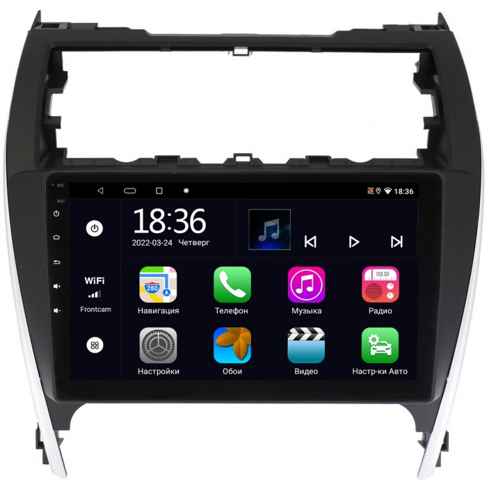 Штатная магнитола OEM MX10-466 для Toyota Camry XV50 2011-2014 (авто из USA) на Android 10 CarPlay
