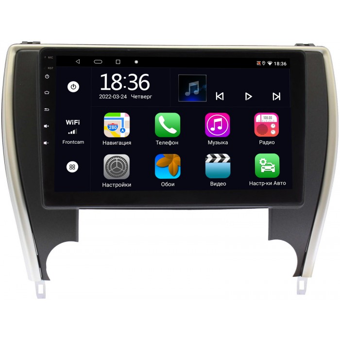 Штатная магнитола OEM MT10-TO206 для Toyota Camry XV55 2014-2018 (авто из USA) на Android 10 CarPlay
