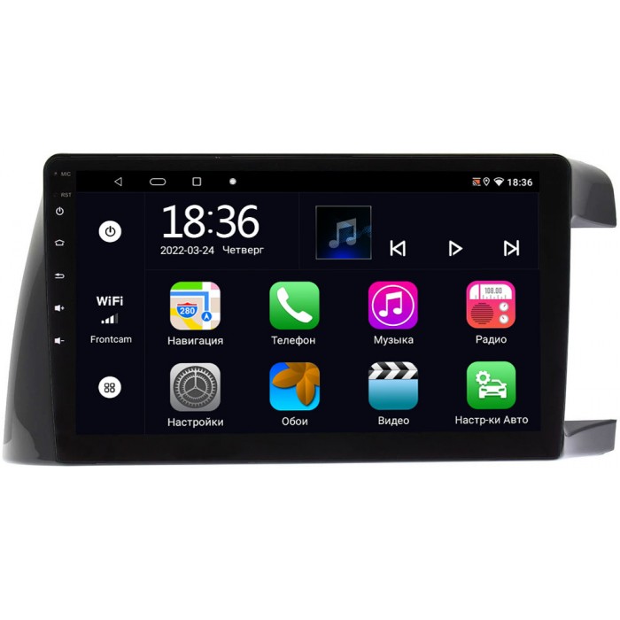 Штатная магнитола Toyota Wish I 2003-2009 (Тип 2) OEM MT10-TO383T 2/32 на Android 10 CarPlay