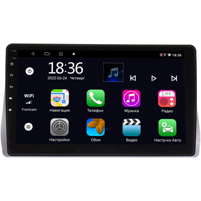 Штатная магнитола OEM MT10-1066 для Toyota Wish II 2009-2017 на Android 10 CarPlay