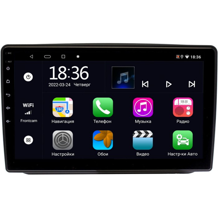 Штатная магнитола OEM MX10-1089 для Skoda Fabia II 2007-2014 на Android 10 CarPlay