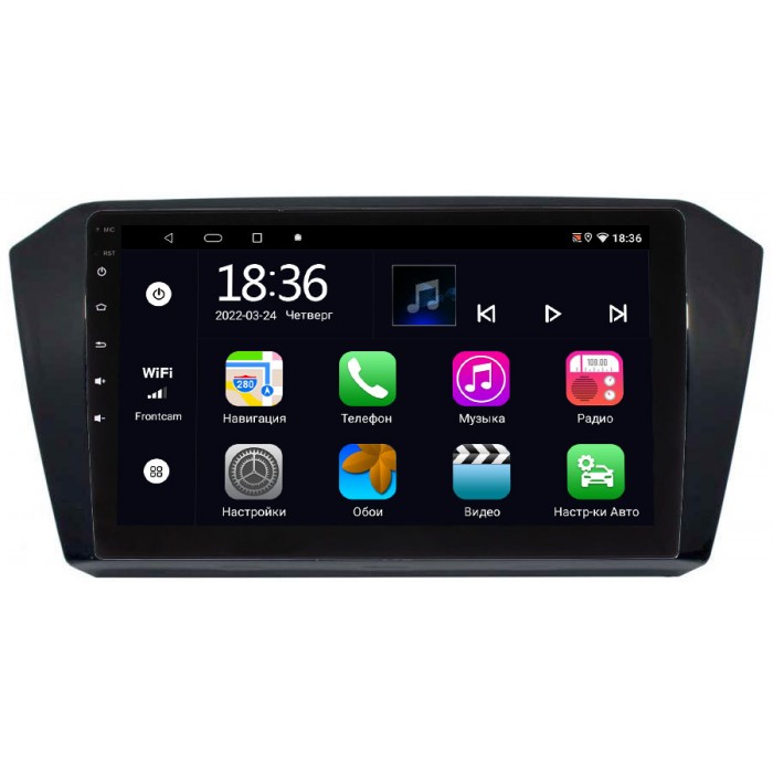 Штатная магнитола OEM MT10-2758 для Volkswagen Passat B8 2014-2022 на Android 10 CarPlay