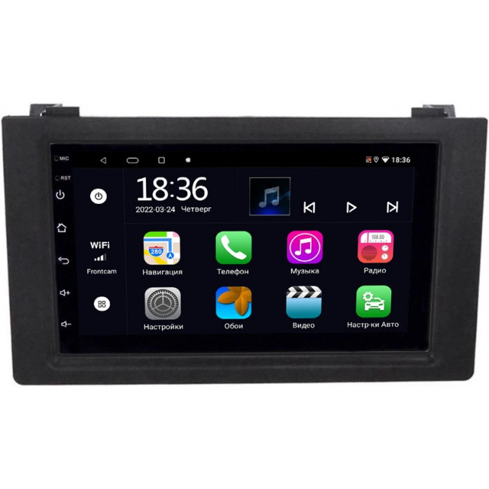 Магнитола в штатное место 2 din Saab 9-3 II (2007-2014) OEM 2/32 на Android 10 CarPlay (MT7-RP-11-093-386)