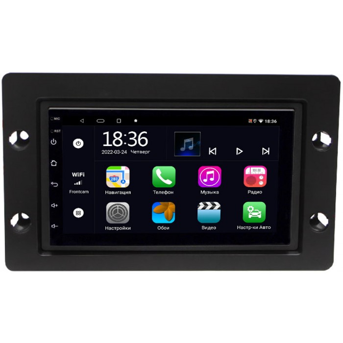 Магнитола в штатное место 2 din Saab 9-5 (2005-2010) OEM 4/64 на Android 10 CarPlay (MX7-RP-11-094-387)