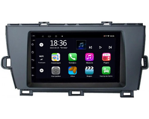 Toyota Prius III (XW30) 2009-2015 (руль слева) OEM 2/32 на Android 10 CarPlay (MT7-RP-11-111-426)