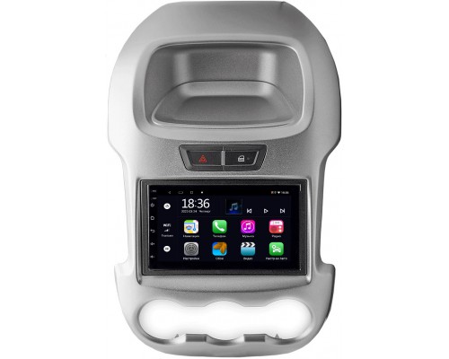 Ford Ranger III 2012-2015 с кондиционером (серая) OEM 4/64 на Android 10 CarPlay (MX7-RP-11-327-231)
