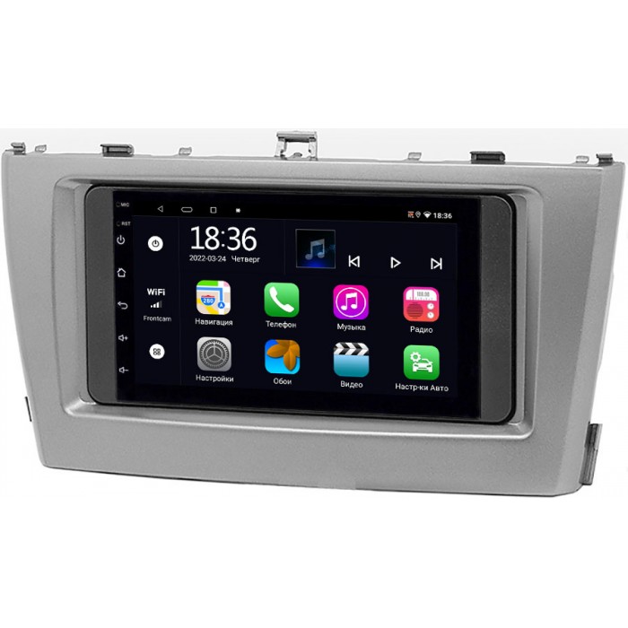 Магнитола в штатное место 2 din Toyota Avensis III 2009-2015 OEM 2/32 на Android 10 CarPlay (MT7-RP-11-341-437)