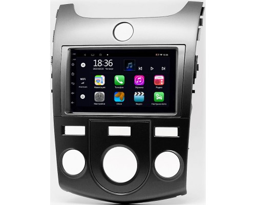 Kia Cerato II 2009-2013 черный (с кондиционером) Седан OEM 2/32 на Android 10 CarPlay (MT7-RP-11-414-327)