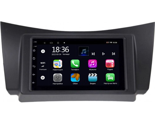 Lifan Smily I (320) 2008-2014 (черная) OEM 2/32 на Android 10 CarPlay (MT7-RP-11-452-343)
