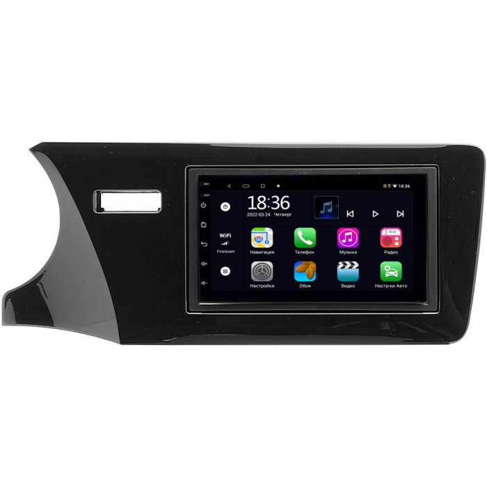 Магнитола в штатное место 2 din Honda Grace 2014-2021 (левый руль, без системы SRS) OEM 4/64 на Android 10 CarPlay (MX7-RP-11-511-267)