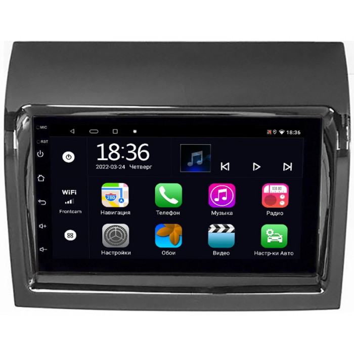 Магнитола в штатное место 2 din Peugeot Boxer II 2014-2022 OEM 4/64 на Android 10 CarPlay (MX7-RP-11-559-71)