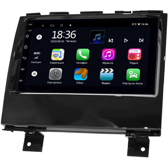 Магнитола в штатное место 2 din JAC S3 2014-2022 OEM 2/32 на Android 10 CarPlay (MT7-RP-11-597-290)