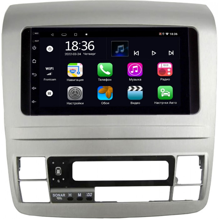 Магнитола в штатное место 2 din Toyota Alphard I 2002-2008 OEM 2/32 на Android 10 CarPlay (MT7-RP-11-605-453)