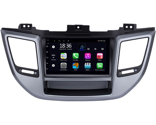Hyundai Tucson III 2015-2018 (черный,серебро) OEM 2/32 на Android 10 CarPlay (MT7-RP-11-613-284)