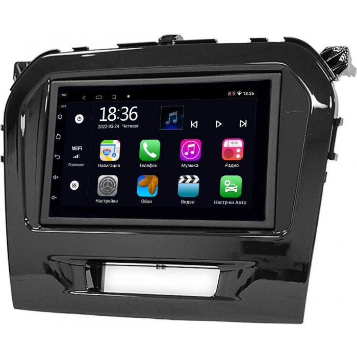 Магнитола в штатное место 2 din Suzuki Vitara 2014-2022 OEM 4/64 на Android 10 CarPlay (MX7-RP-11-631-416)