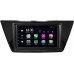 Магнитола в штатное место 2 din Volkswagen Touran III 2015-2022 (глянец) OEM 4/64 на Android 10 CarPlay (MX7-RP-11-661-465)