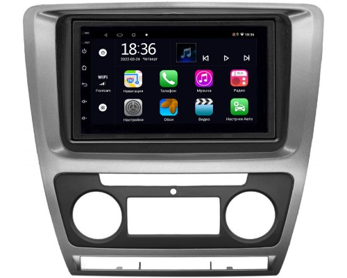 Skoda Yeti I 2009-2018 серая карбон (с климат-контролем) OEM 4/64 на Android 10 CarPlay (MX7-RP-11-691-403)
