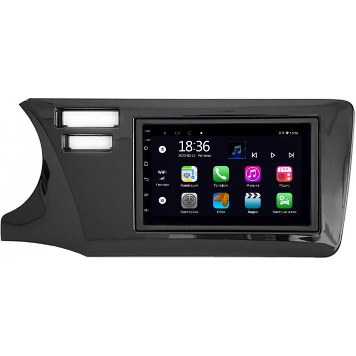 Магнитола в штатное место 2 din Honda Grace 2014-2021 (левый руль, с системой SRS) OEM 2/32 на Android 10 CarPlay (MT7-RP-11-698-278)