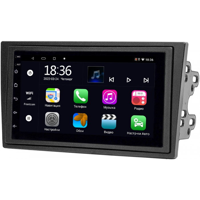 Штатная магнитола Opel Signum (2003-2008) (черная, без ребра) OEM 2/32 на Android 10 CarPlay (MT7-RP-11-791-383)