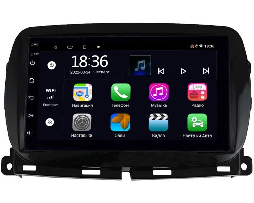 Fiat 500 II 2015-2022 OEM 2/32 на Android 10 CarPlay (MT7-RP-11-804-68) (173х98)