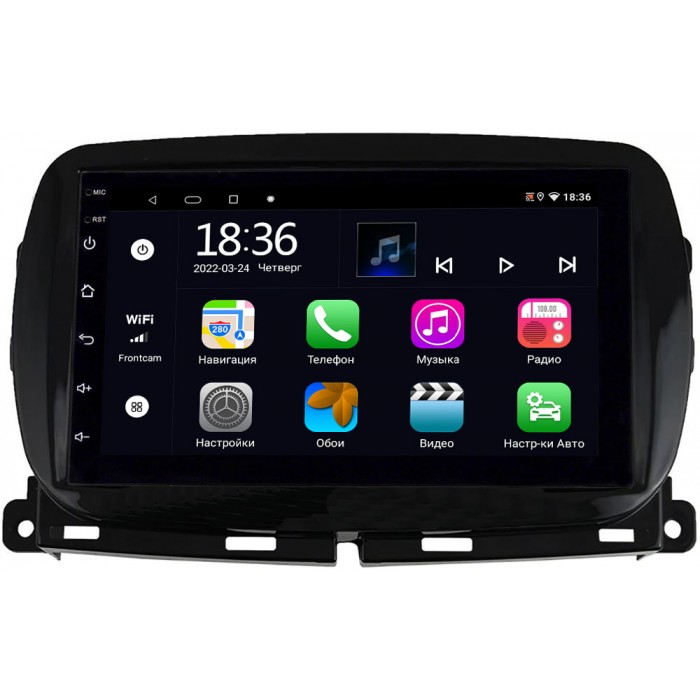 Штатная магнитола Fiat 500 II 2015-2022 OEM 4/64 на Android 10 CarPlay (MX7-RP-11-804-68)