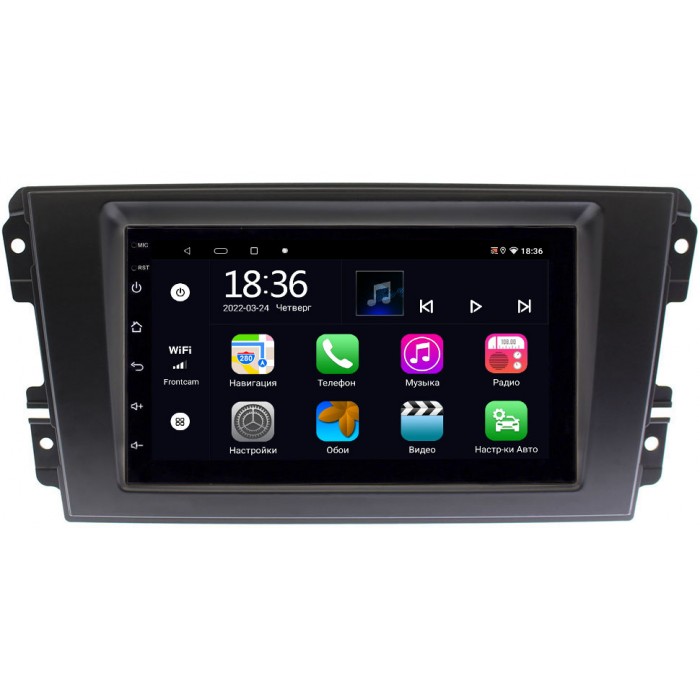 Магнитола в штатное место 2 din Datsun On-Do, Mi-Do 2014-2021 OEM 2/32 на Android 10 CarPlay (MT7-RP-DTOD-95)