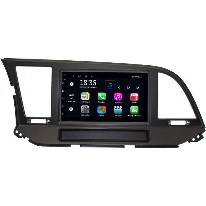Магнитола в штатное место 2 din Hyundai Elantra VI (AD) 2015-2019 OEM 4/64 на Android 10 CarPlay (MX7-RP-HDELN-285)
