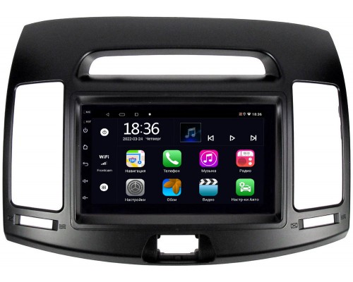 Hyundai Elantra IV (HD) 2006-2011 (черная) OEM 2/32 на Android 10 CarPlay (MT7-RP-HDHD-30)