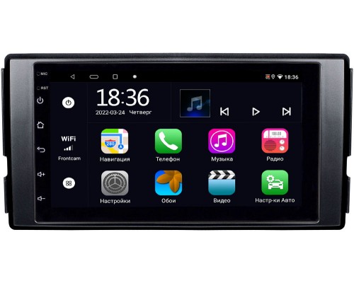 Hyundai Santa Fe II 2005-2010 OEM 4/64 на Android 10 CarPlay (MX7-RP-HDSFB-183) (173х98)