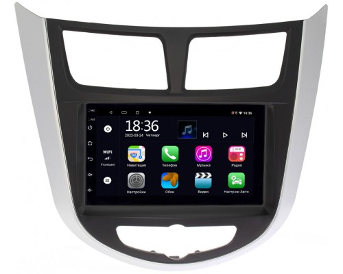 Hyundai Solaris I 2011-2017 OEM 2/32 на Android 10 CarPlay (MT7-RP-HDSL-19)