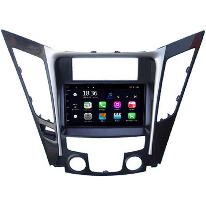 Магнитола в штатное место 2 din Hyundai Sonata VI (YF) 2009-2014 OEM 4/64 на Android 10 CarPlay (MX7-RP-HDSND-184)