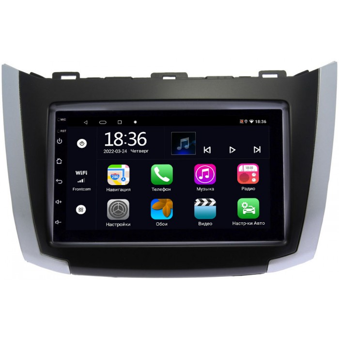 Магнитола в штатное место 2 din Haima M3 2014-2021 OEM 4/64 на Android 10 CarPlay (MX7-RP-HM3B-140)